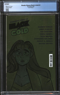 Wonder Woman Black & Gold (2021) #2 David Mack Foil Edition CGC 9.8 NM/MT