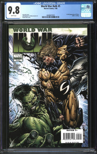 World War Hulk (2007) #5 CGC 9.8 NM/MT