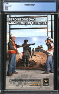 World War Hulk (2007) #5 CGC 9.8 NM/MT