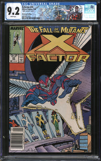 X-Factor (1986) #24 Newsstand Edition/Mark Jewelers Insert CGC 9.2 NM-