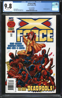 X-Force (1991) # 56 Newsstand Edition CGC 9.8 NM/MT