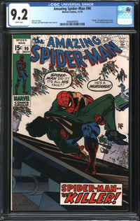 Amazing Spider-Man (1963) # 90 CGC 9.2 NM-