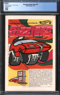 Amazing Spider-Man (1963) # 92 CGC 9.2 NM-