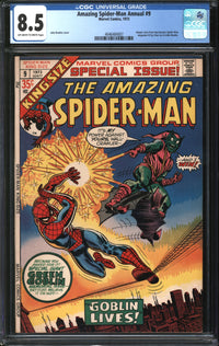 Amazing Spider-Man Annual (1973) #9 CGC 8.5 VF+
