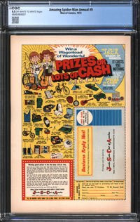 Amazing Spider-Man Annual (1973) #9 CGC 8.5 VF+