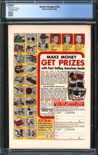 Doctor Strange (1968) #169 CGC 9.0 VF/NM