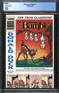 Disney's DuckTales (1988) #1 Newsstand Edition CGC 9.6 NM+