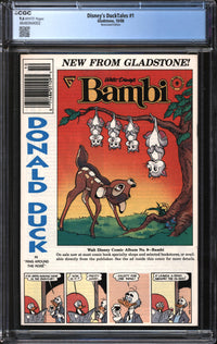 Disney's DuckTales (1988) #1 Newsstand Edition CGC 9.6 NM+