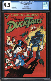 Disney's DuckTales (1988) #1 Newsstand Edition CGC 9.2 NM-