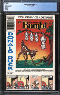 Disney's DuckTales (1988) #1 Newsstand Edition CGC 9.4 NM