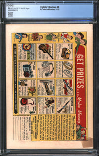 Fightin' Marines (1951) #9 CGC 5.0 VG/FN