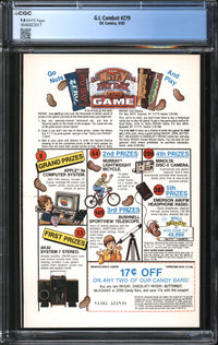 G.I. Combat (1957) #279 CGC 9.8 NM/MT