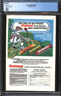 G.I. Combat (1957) #281 CGC 9.8 NM/MT