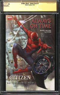 X-Men: Black - Emma Frost (2018) #1 CGC Signature Series 9.8 NM/MT Signed J. Scott Campbell