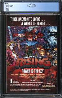 Gen 13 (1995) #1 Variant Cover I CGC 9.8 NM/MT