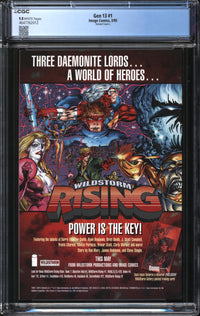 Gen 13 (1995) #1 Variant Cover L CGC 9.8 NM/MT