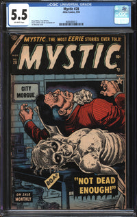 Mystic (1951) #28 CGC 5.5 FN-