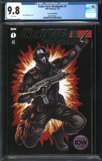 Snake Eyes: Deadgame (2020) #1 Convention Edition CGC 9.8 NM/MT