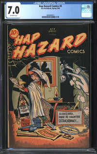 Hap Hazard Comics (1944) #4 CGC 7.0 FN/VF