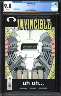 Invincible (2003) #  4 CGC 9.8 NM/MT