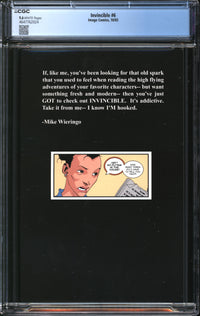 Invincible (2003) #  6 CGC 9.6 NM+