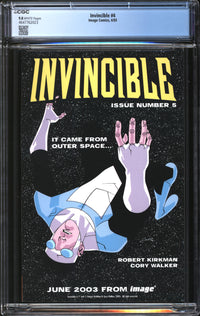 Invincible (2003) #  4 CGC 9.8 NM/MT