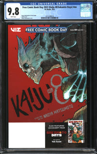 Free Comic Book Day 2022 (Kaiju #8/Sakamto Days) (2022) #1 CGC 9.8 NM/MT