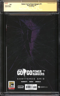 Saban's Go Go Power Rangers (2017) #11 San Diego Comic-Con 2018 Convention Edition CGC Signature Series 9.8 NM/MT Signed Ryan Parrott