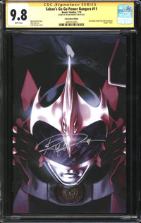 Saban's Go Go Power Rangers (2017) #11 San Diego Comic-Con 2018 Convention Edition CGC Signature Series 9.8 NM/MT Signed Ryan Parrott