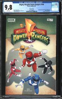 Mighty Morphin Power Rangers (2022) #100 Variant Cover CGC 9.8 NM/MT