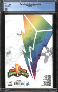 Mighty Morphin Power Rangers (2022) #100 Variant Cover CGC 9.8 NM/MT