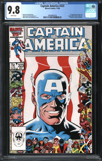 Captain America (1968) #323 CGC 9.8 NM/MT
