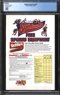 Captain America (1968) #323 CGC 9.8 NM/MT