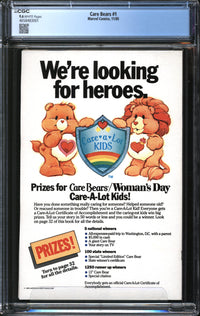 Care Bears (1985) #1 CGC 9.6 NM+