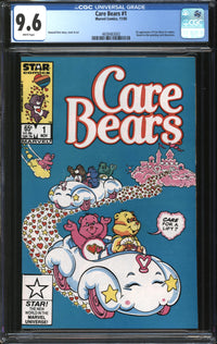 Care Bears (1985) #1 CGC 9.6 NM+