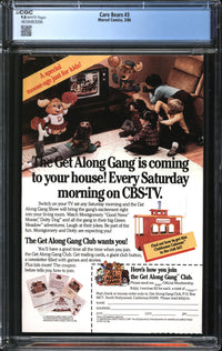 Care Bears (1985) #3 CGC 9.8 NM/MT