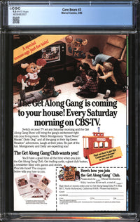 Care Bears (1985) #3 CGC 9.8 NM/MT