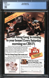 Care Bears (1985) #3 CGC 9.8 NM/MT