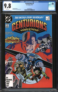 Centurions (1987) #2 CGC 9.8 NM/MT