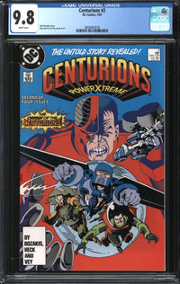 Centurions (1987) #2 CGC 9.8 NM/MT