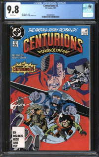Centurions (1987) #2 CGC 9.8 NM/MT
