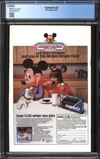 Centurions (1987) #2 CGC 9.8 NM/MT