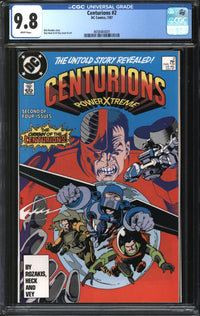 Centurions (1987) #2 CGC 9.8 NM/MT