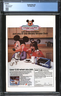 Centurions (1987) #2 CGC 9.8 NM/MT