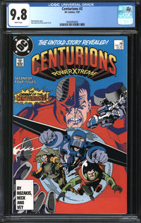 Centurions (1987) #2 CGC 9.8 NM/MT