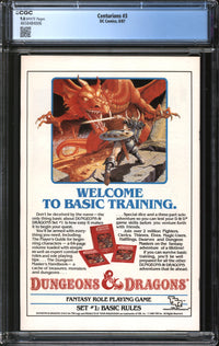 Centurions (1987) #3 CGC 9.8 NM/MT