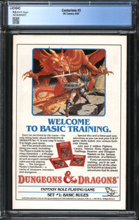 Centurions (1987) #3 CGC 9.8 NM/MT