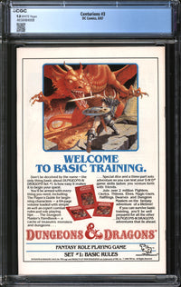 Centurions (1987) #3 CGC 9.8 NM/MT