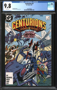 Centurions (1987) #4 CGC 9.8 NM/MT
