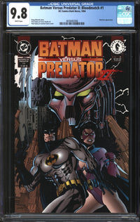 Batman Versus Predator II: Bloodmatch (1994) #1 CGC 9.8 NM/MT